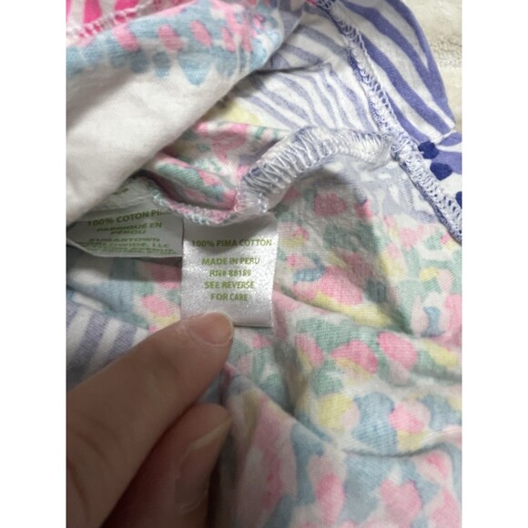 Lilly Pulitzer Women's 3/4 Long Sleeve Amina Dress Vibrant Multicolor Size Small - Picture 9 of 9